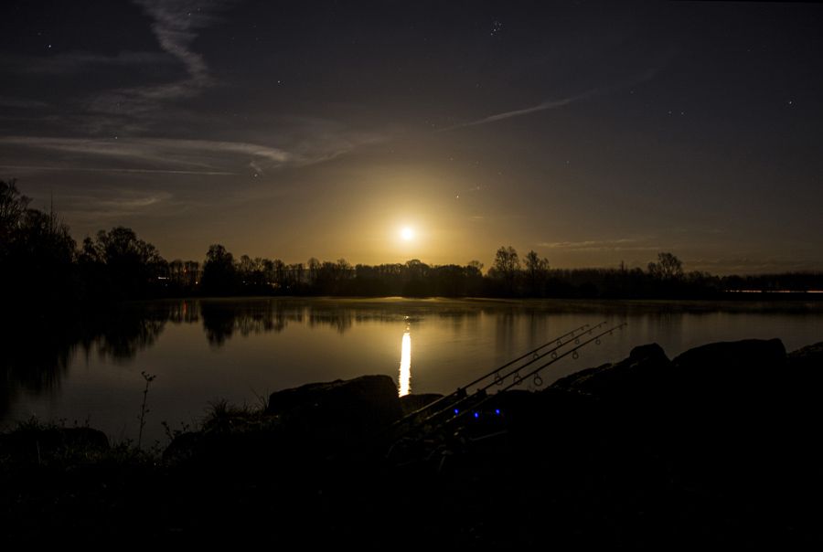 Night fishing .  Fishing Waters in Stoke On Trent and Staffordshire